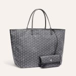 Goyard Saint Louis GM Tote Bag Grey